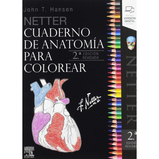 Netter Cuaderno De Anatomía Para Colorear